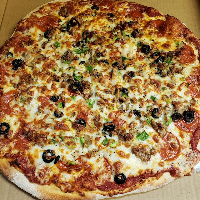 Sausage Mushroom Pizza