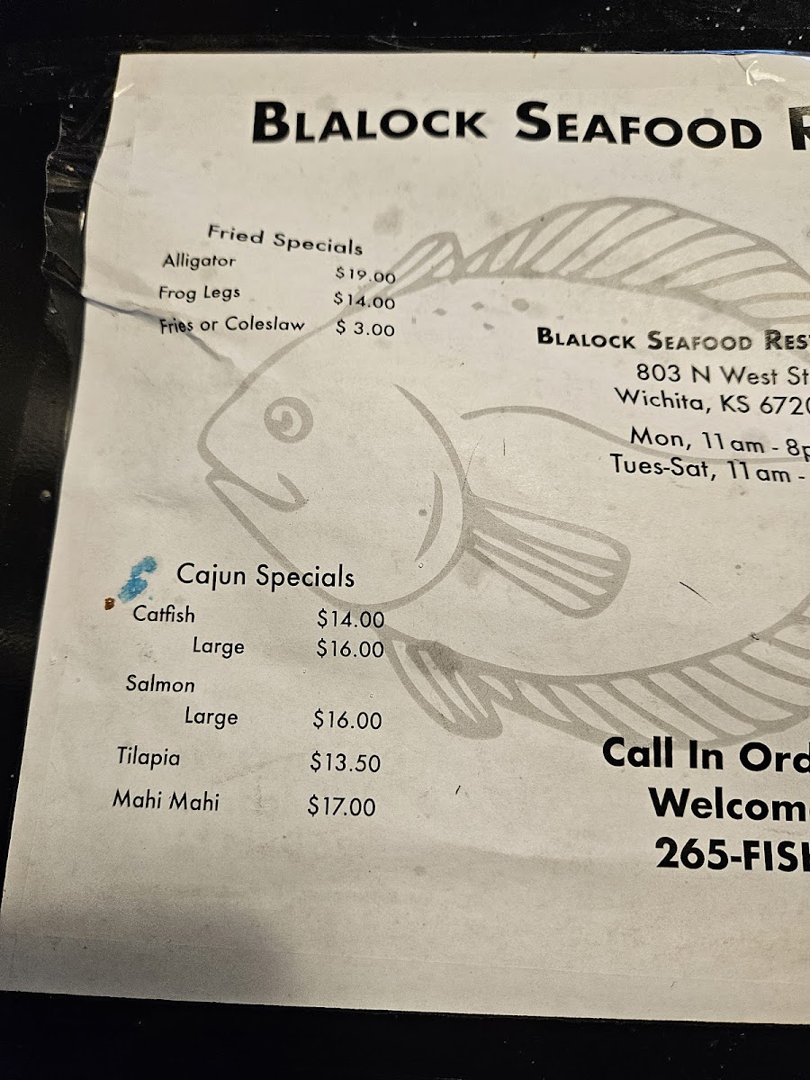 BLALOCK SEAFOOD RESTAURANT - Photo 4