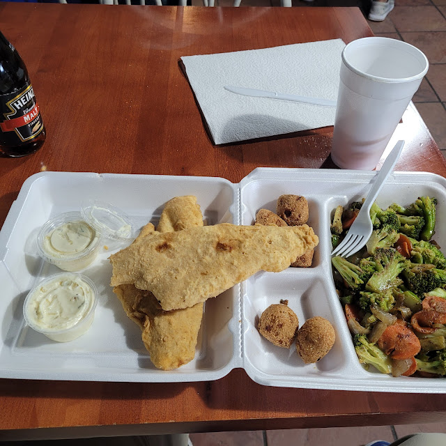 Flounder Dinner