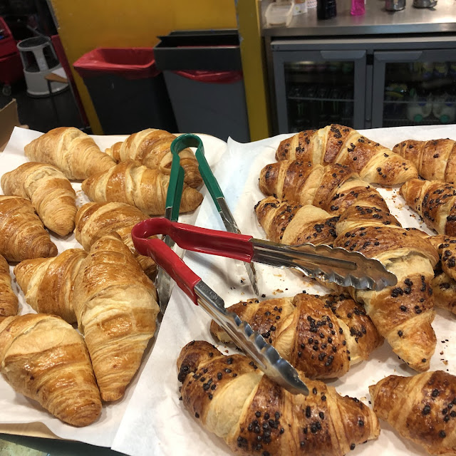 Plain and Chocolate Croissant