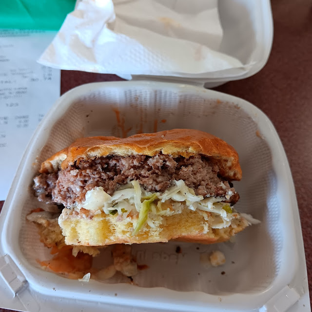 Black and Bleu Burger