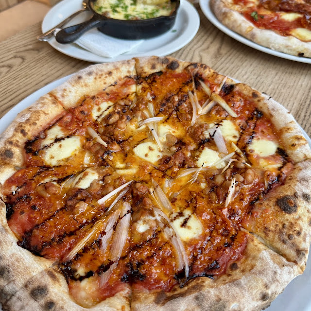 Cheesy Beano Pizza