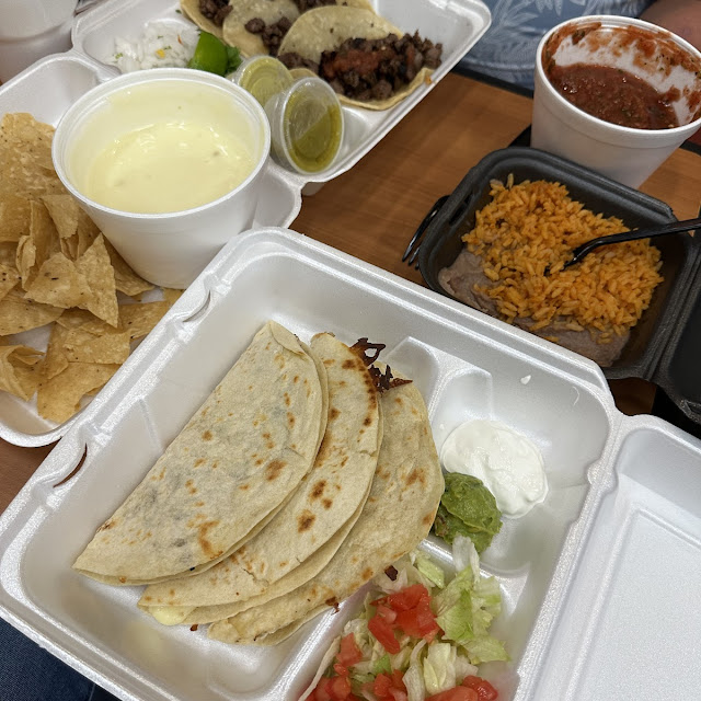 Chicken Quesadilla Plate
