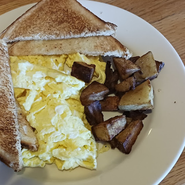 Two Eggs Toast Home Fries