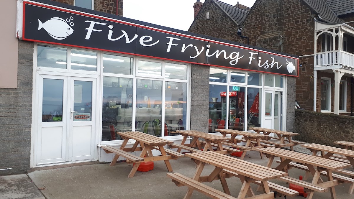Five Frying Fish