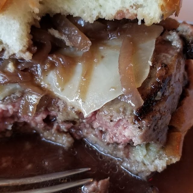 French Onion Burger