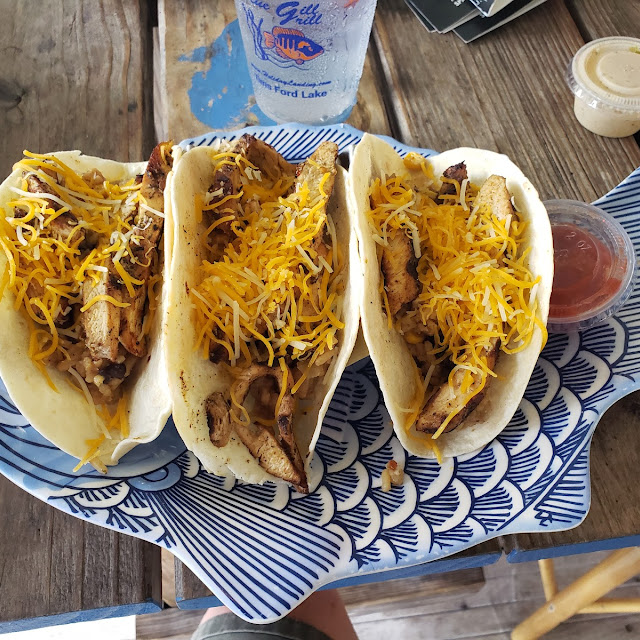 Spotted Rooster Tacos Jerk Chicken