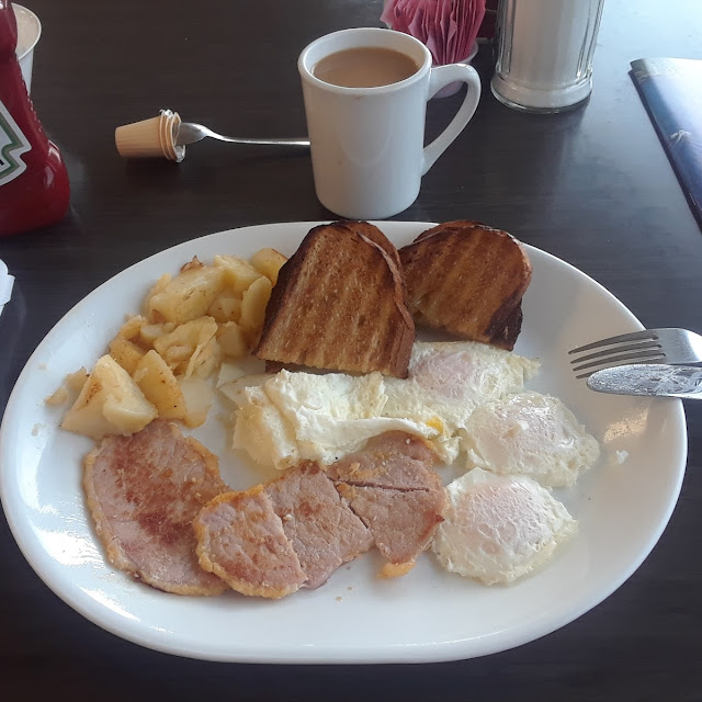 Peameal Bacon and Eggs