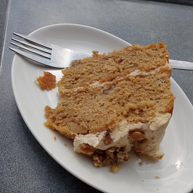 Coffee and Walnut Cakes