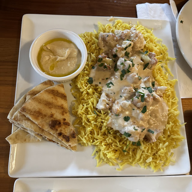 Chicken Shawarma over Rice