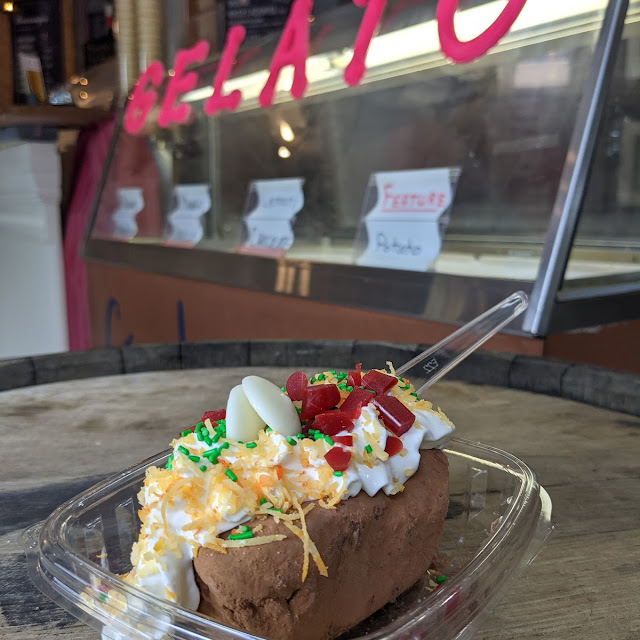 Ice Cream Baked Potato
