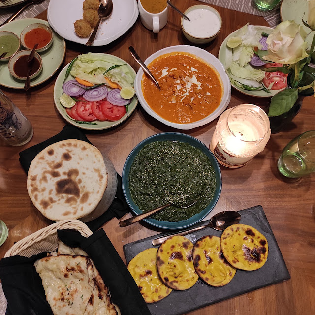 Seasonal Green Saag Makai Ki Roti