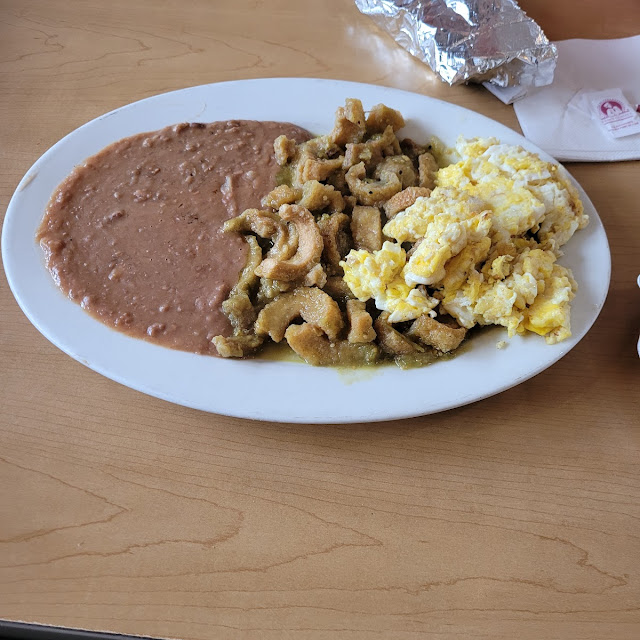 Beans Chicharron Eggs