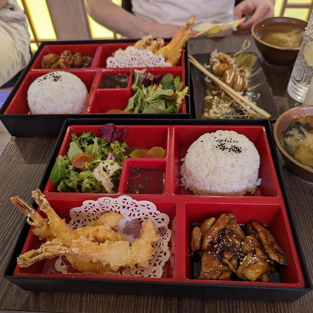 Chicken Yaki EBI Tempura