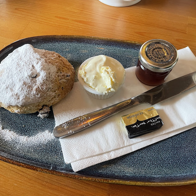 Scone with Clotted Cream and Jam