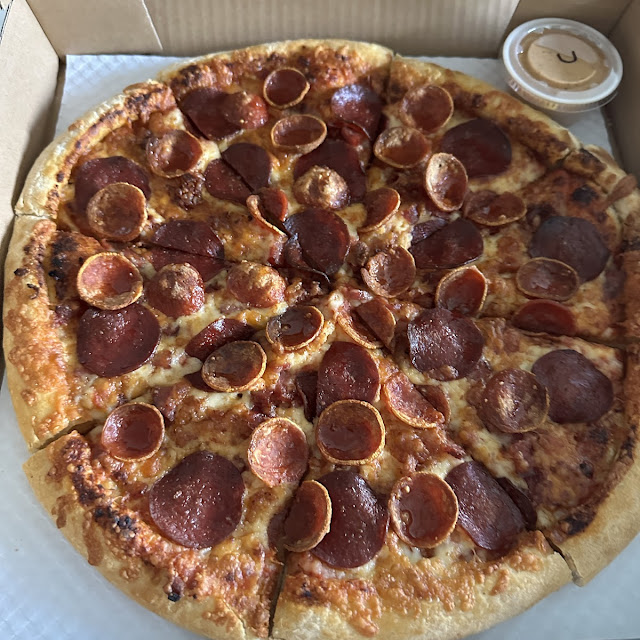 Bastion Pepperoni Pizza with Marinara Sauce