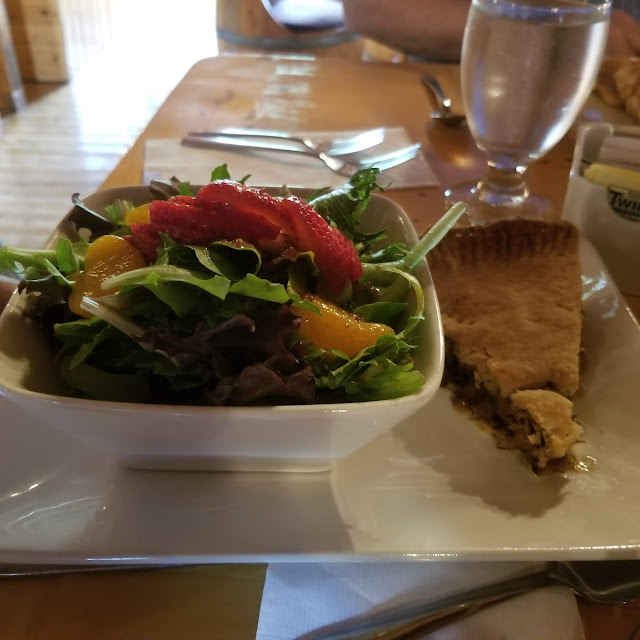 Moose Pie & Salad