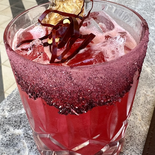 Ruby Cocktail with Mezcal