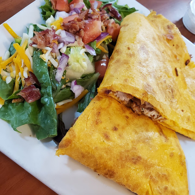 Chicken Bacon Ranch Quesadilla