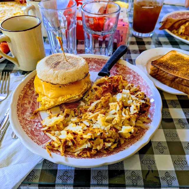 Canadian Bacon Egg and Cheese