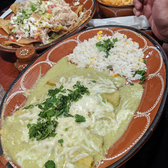 Enchiladas Verdes