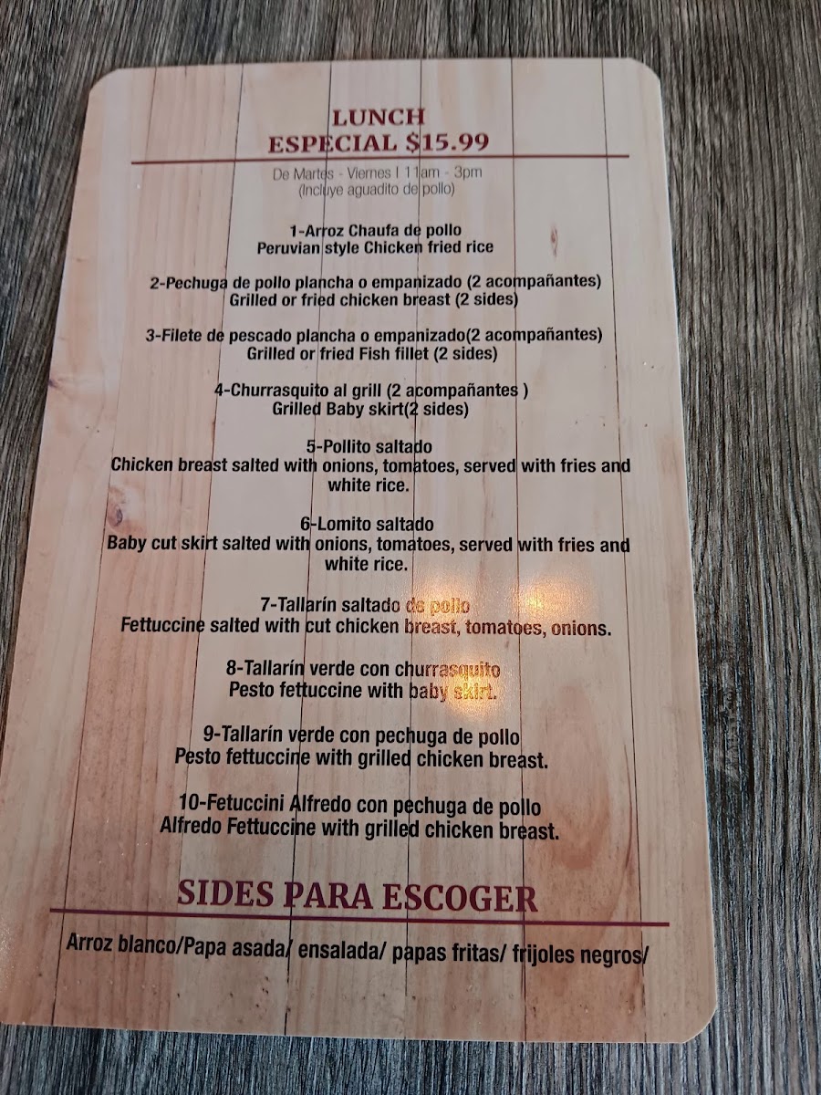 Menu Photo 1