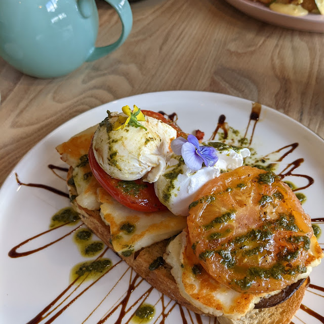 Haloumi and Eggplant