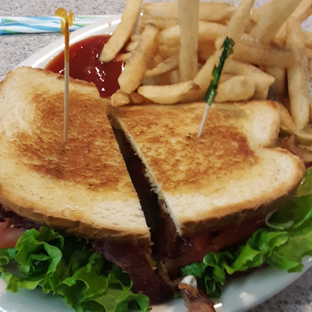 B L T with Fries