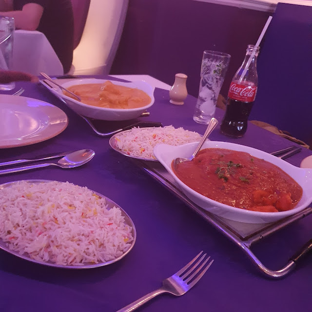 Chicken Korma and Chicken Curry