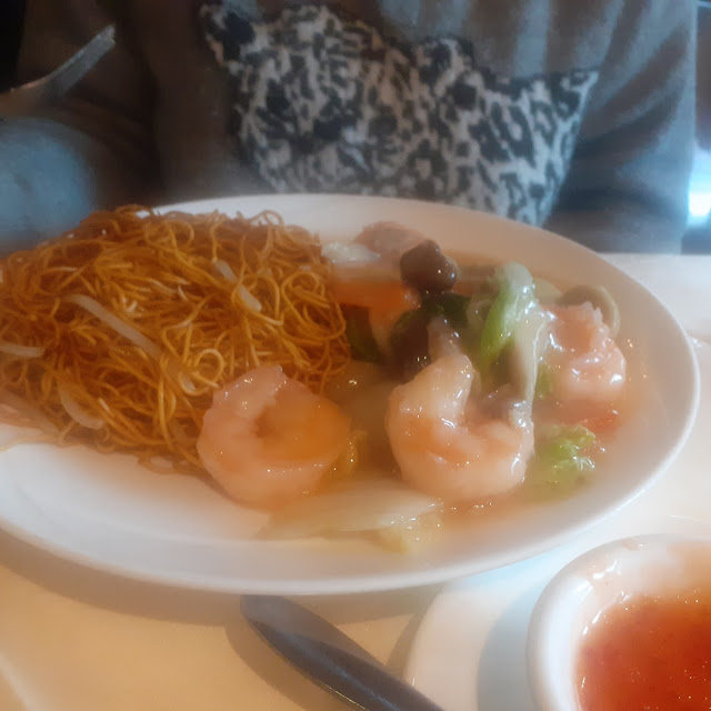 Prawns and Vegetables with Noodles