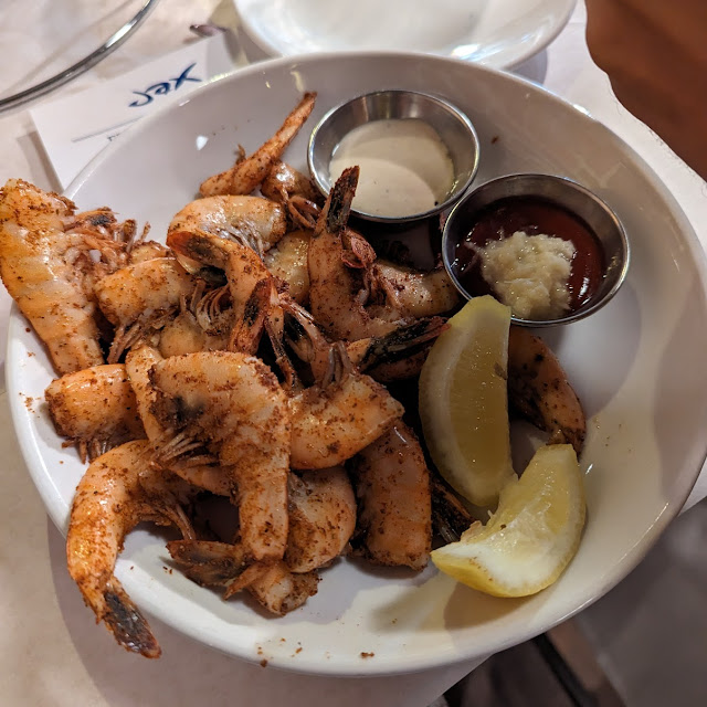 Charbroiled Oysters Peel and Eat Shrimp