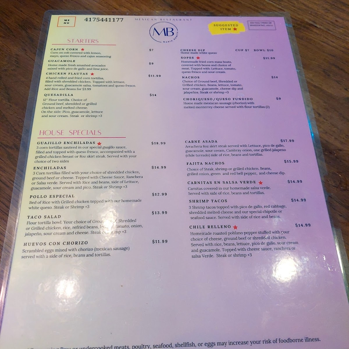 Menu Photo 4