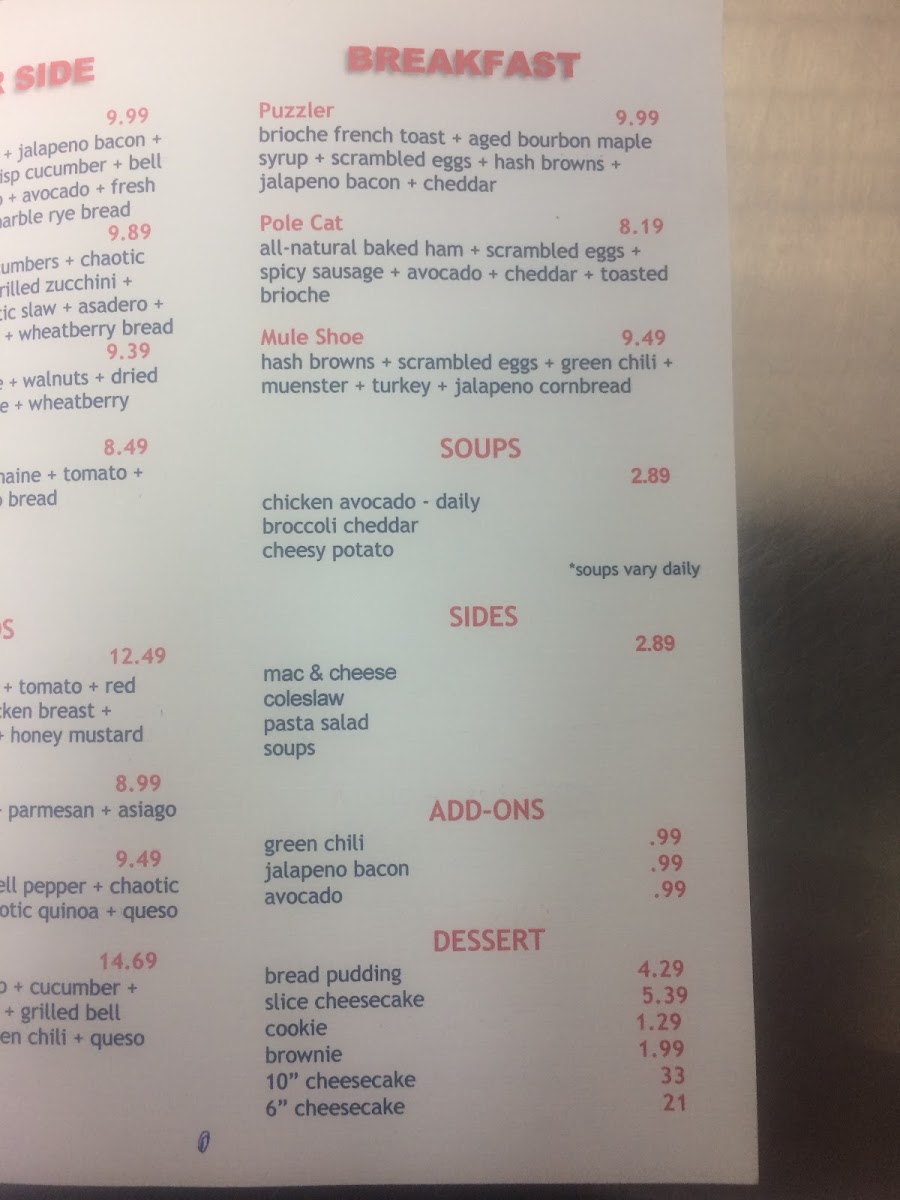 Menu Photo 4