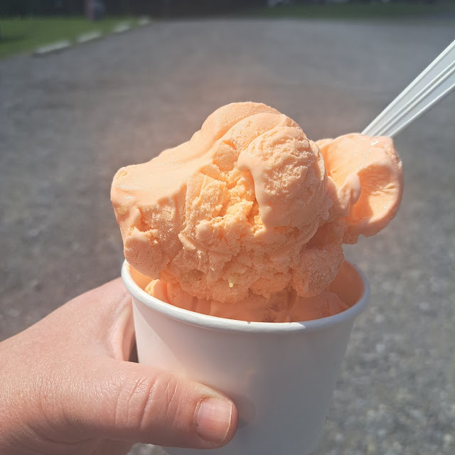 Orange Pinapple Ice Cream