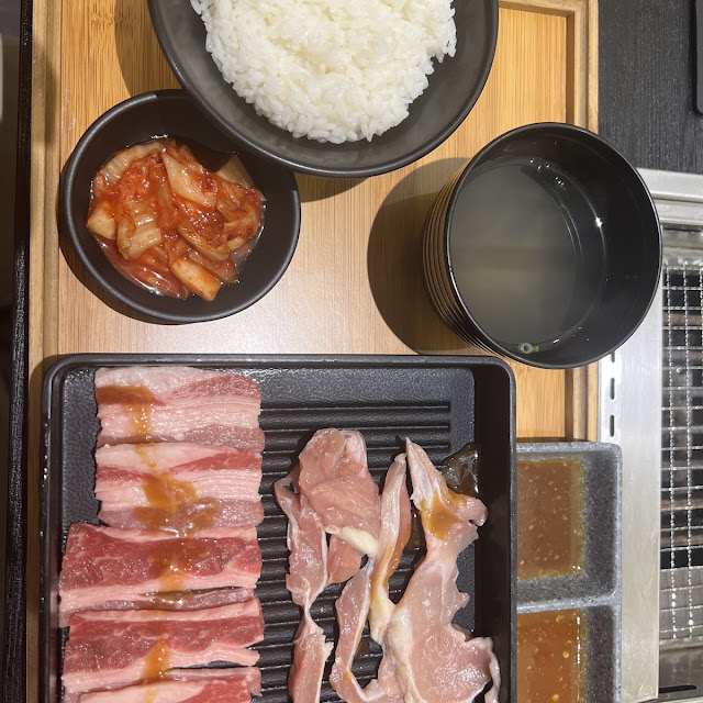 Beef Karubi Set
