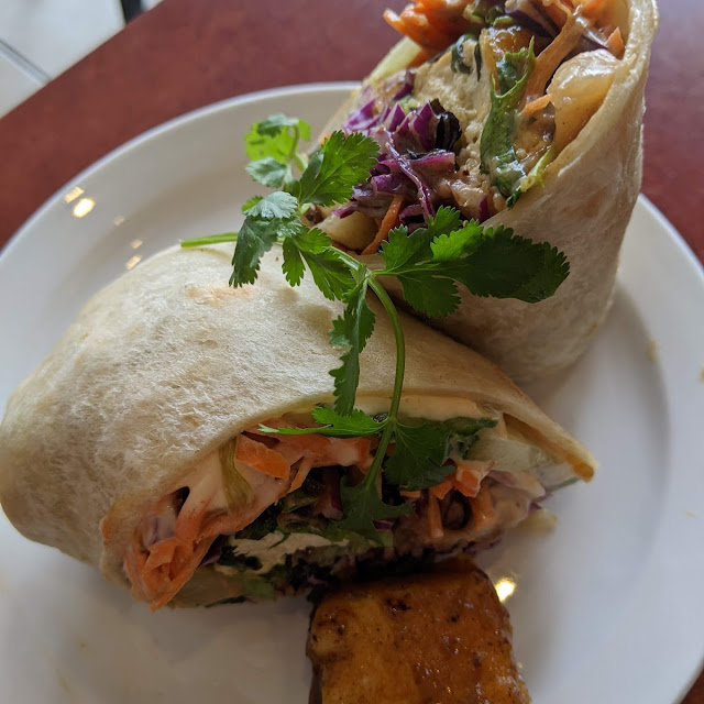 Crispy Hoisin Tofu Wrap