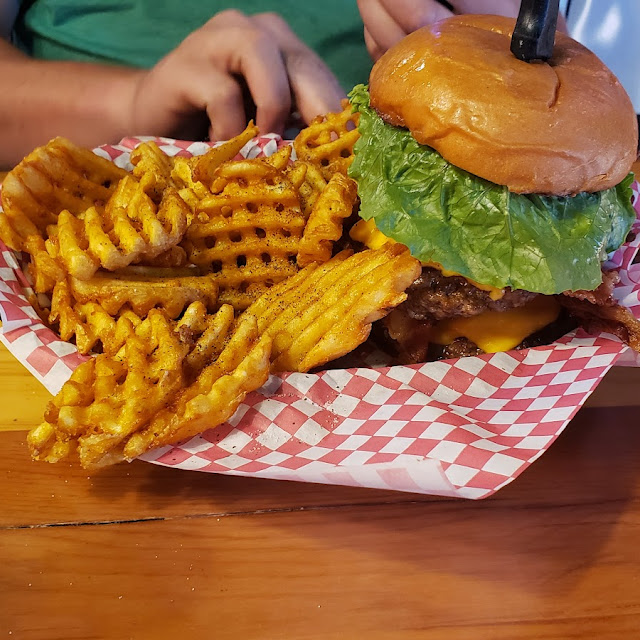 Mushroom Swiss Burger