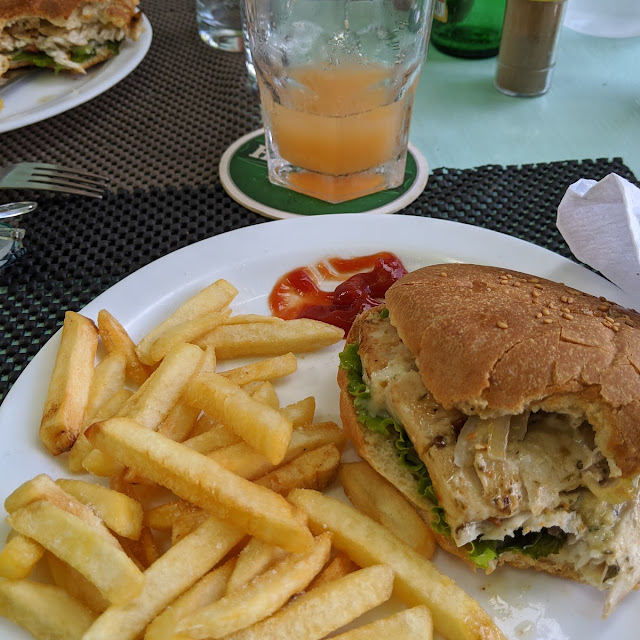 Fish Burger Made with Fresh Yellow Fin Tuna