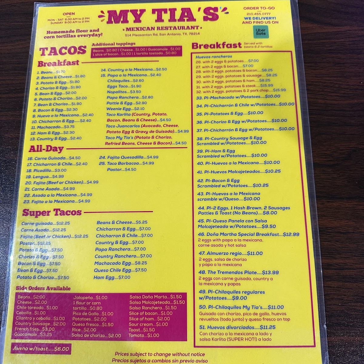 Menu Photo 4