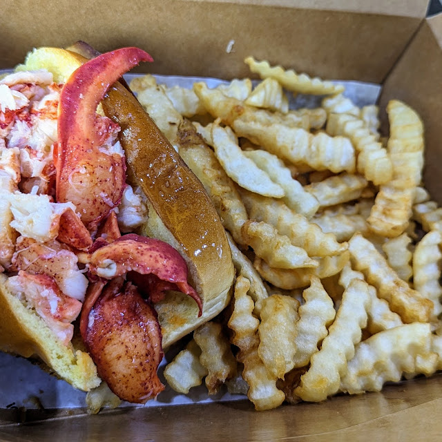 Lobster Rolls and French Fries
