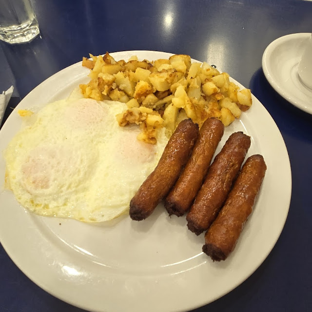 Home Fries and Eggs Sunny Side Up