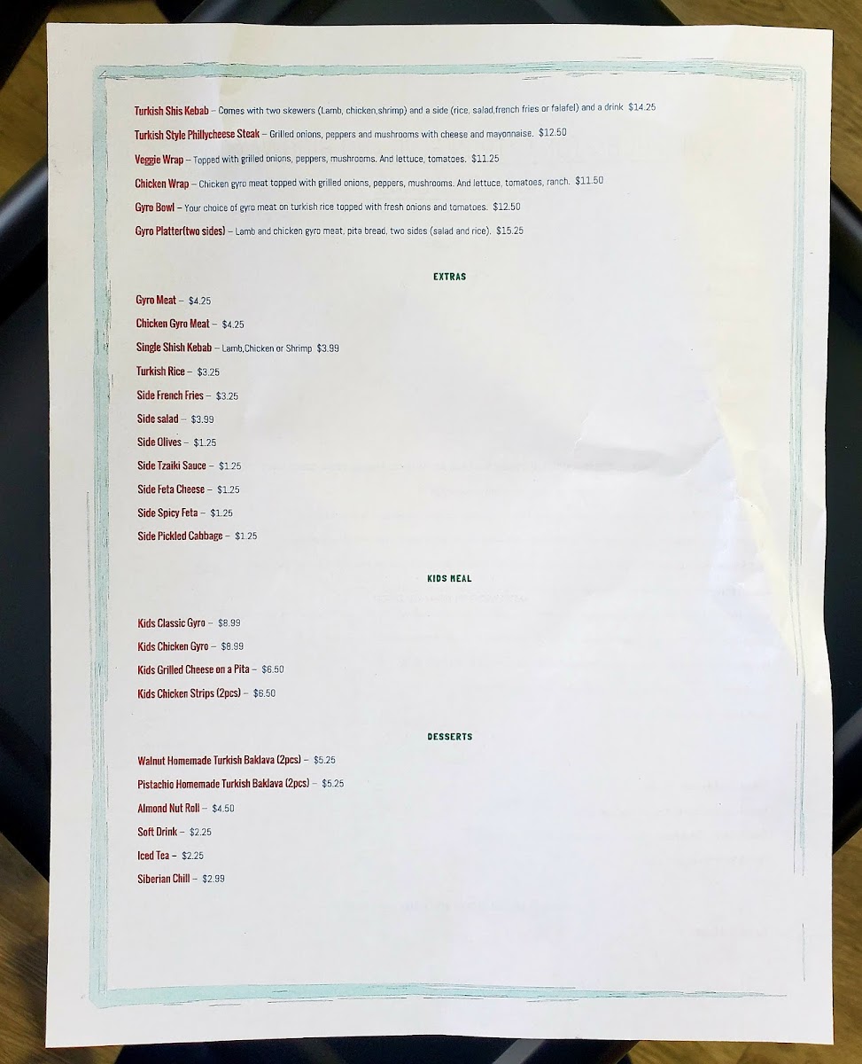 Menu Photo 1