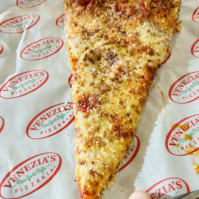 Sliced Sausage Pizza Slices