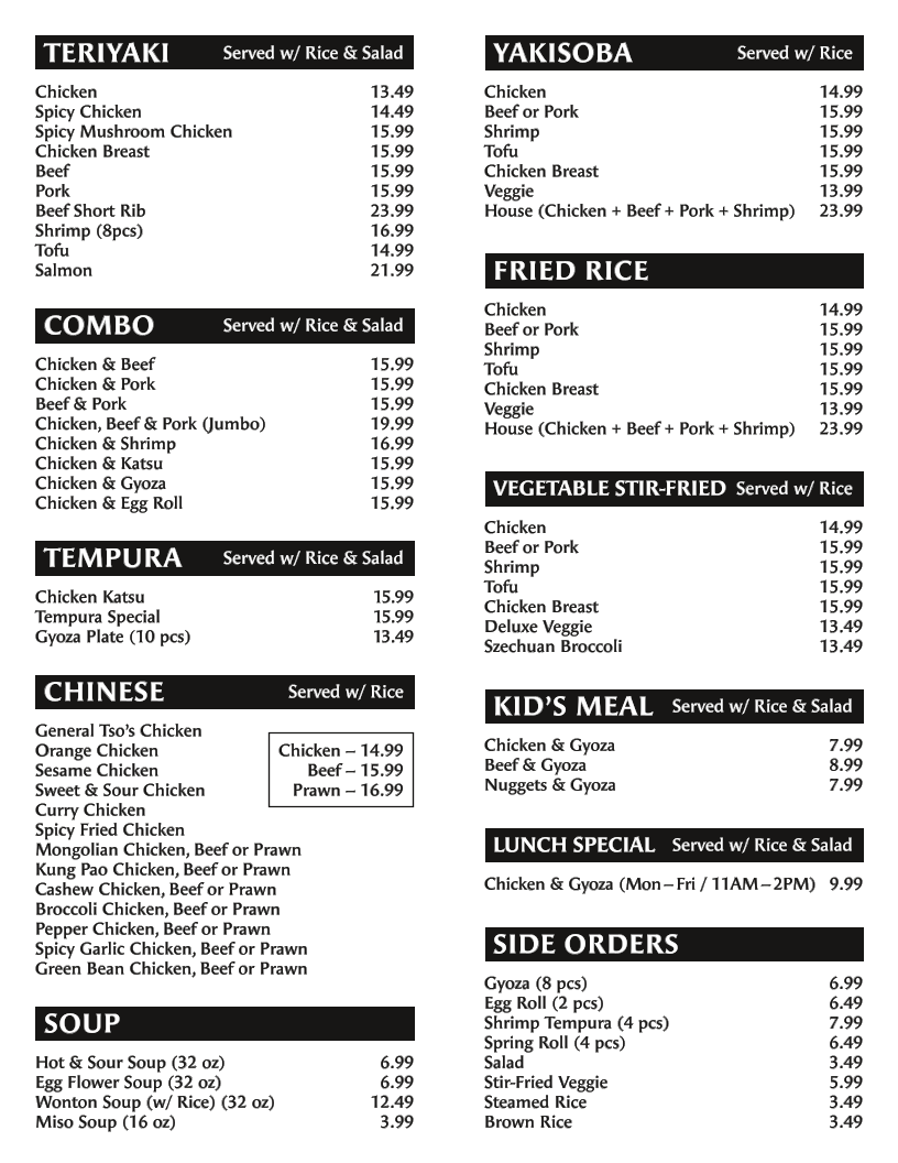 Menu Photo 0
