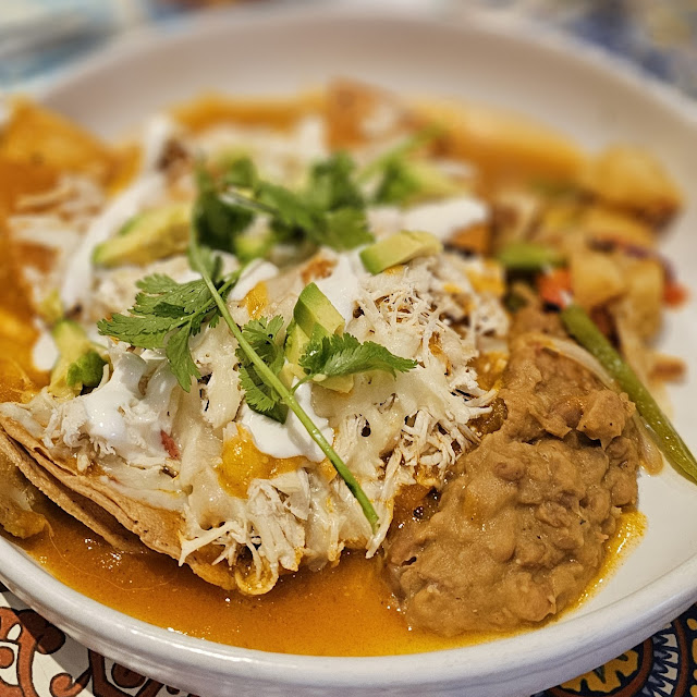 Chilaquiles with Chicken