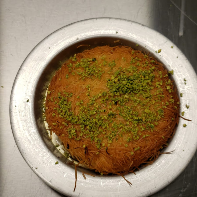 Kunefe Dessert with Pistachio Künefe Fistikli