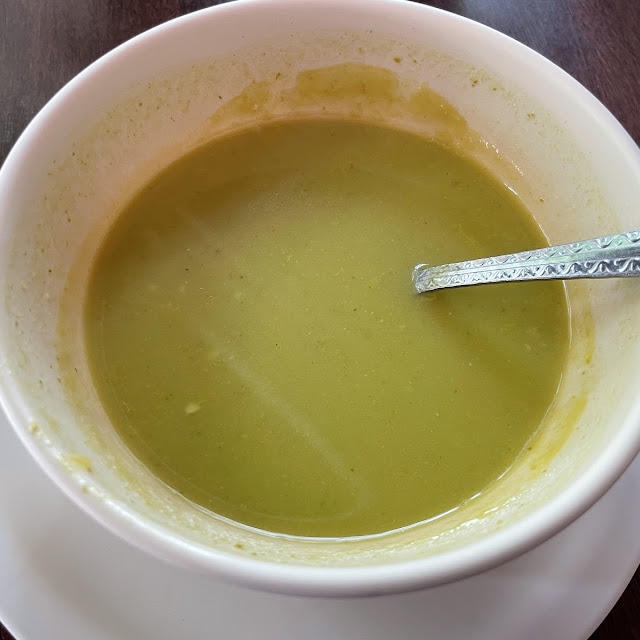 Cream of Poblano Soup