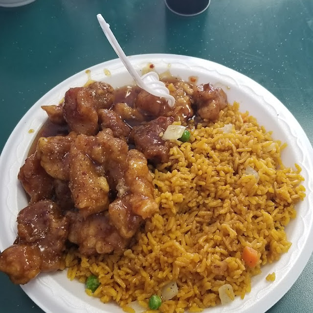 Orange Chicken Combo Plate