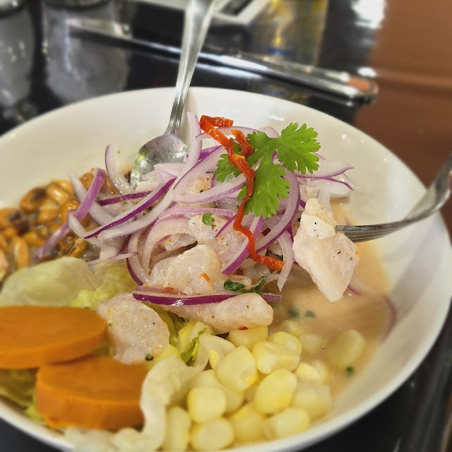 Ceviche Al Aji Amarillo