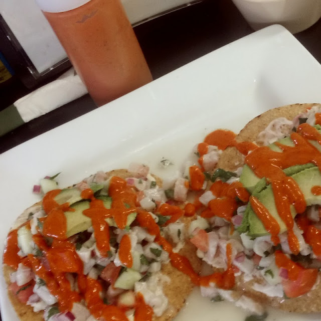 Tostadas de Camaron